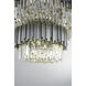 Canada 30 inch Satin Nickel Chandelier Ceiling Light